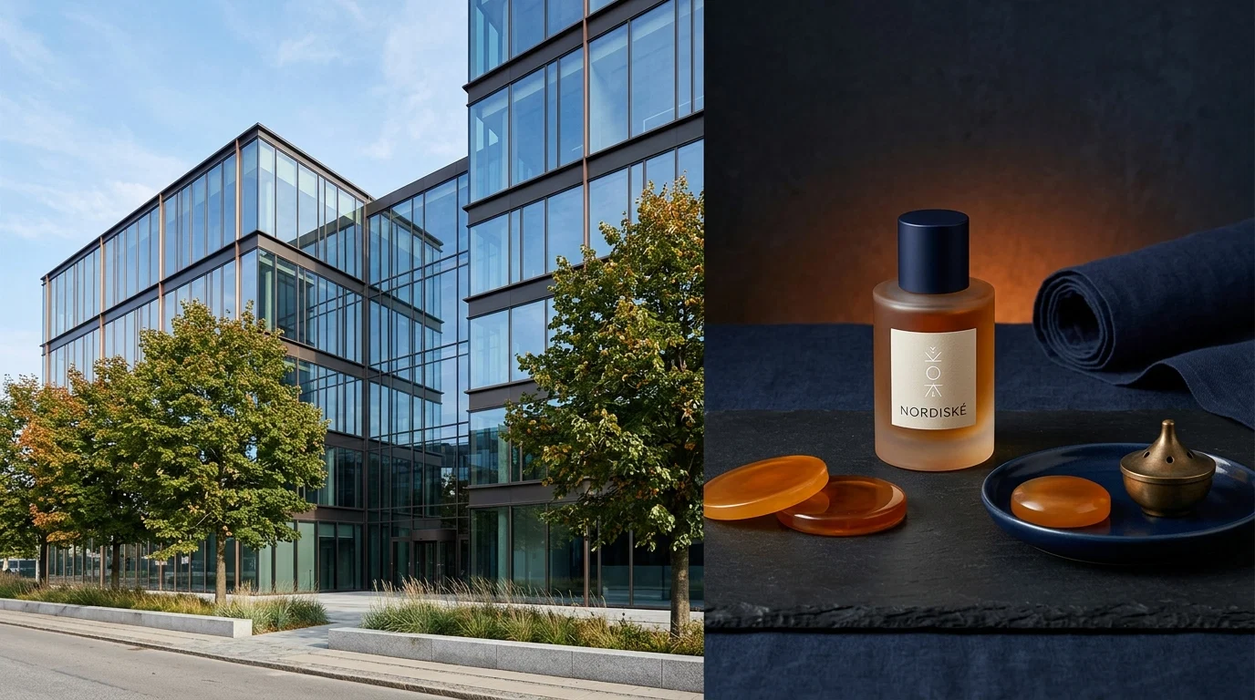 Moderne kontorbygning i København